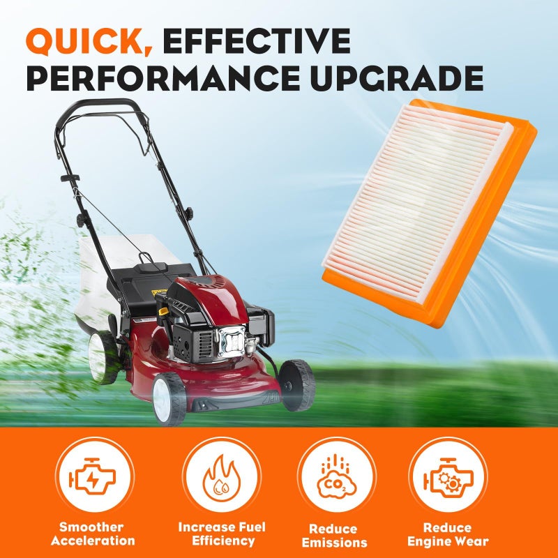 Hipa فلتر هواء Hipa 2 عبوة 14 083 15-S لمحرك جزازة العشب Kohler XT675 XT650 Toro 20371 20370 استبدال 14 083 16-S 14 083 15 S فلتر هواء متميز - Image 5